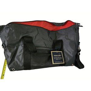 Tommy Hilfiger Nylon Tote Bag Adjustable Shoulder Strap & Handles Gym Overnight